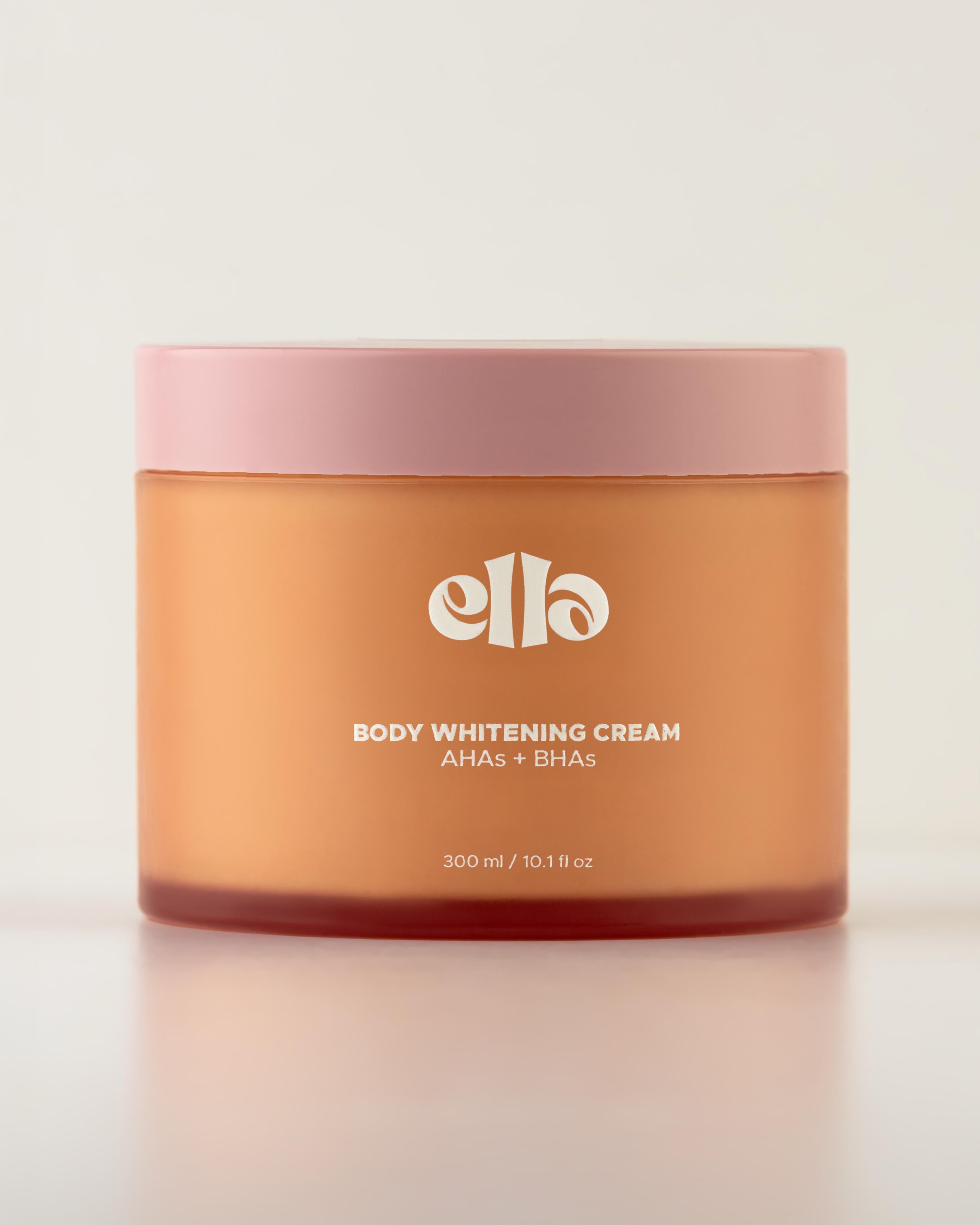 Body whitening cream